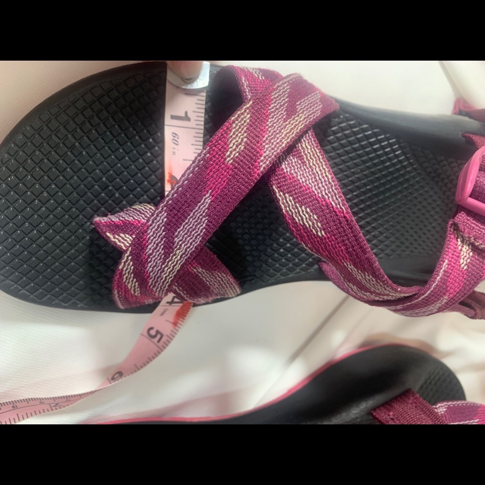 SOLDtoestrap hiking water shoes plum size 9 - Picture 8 of 15